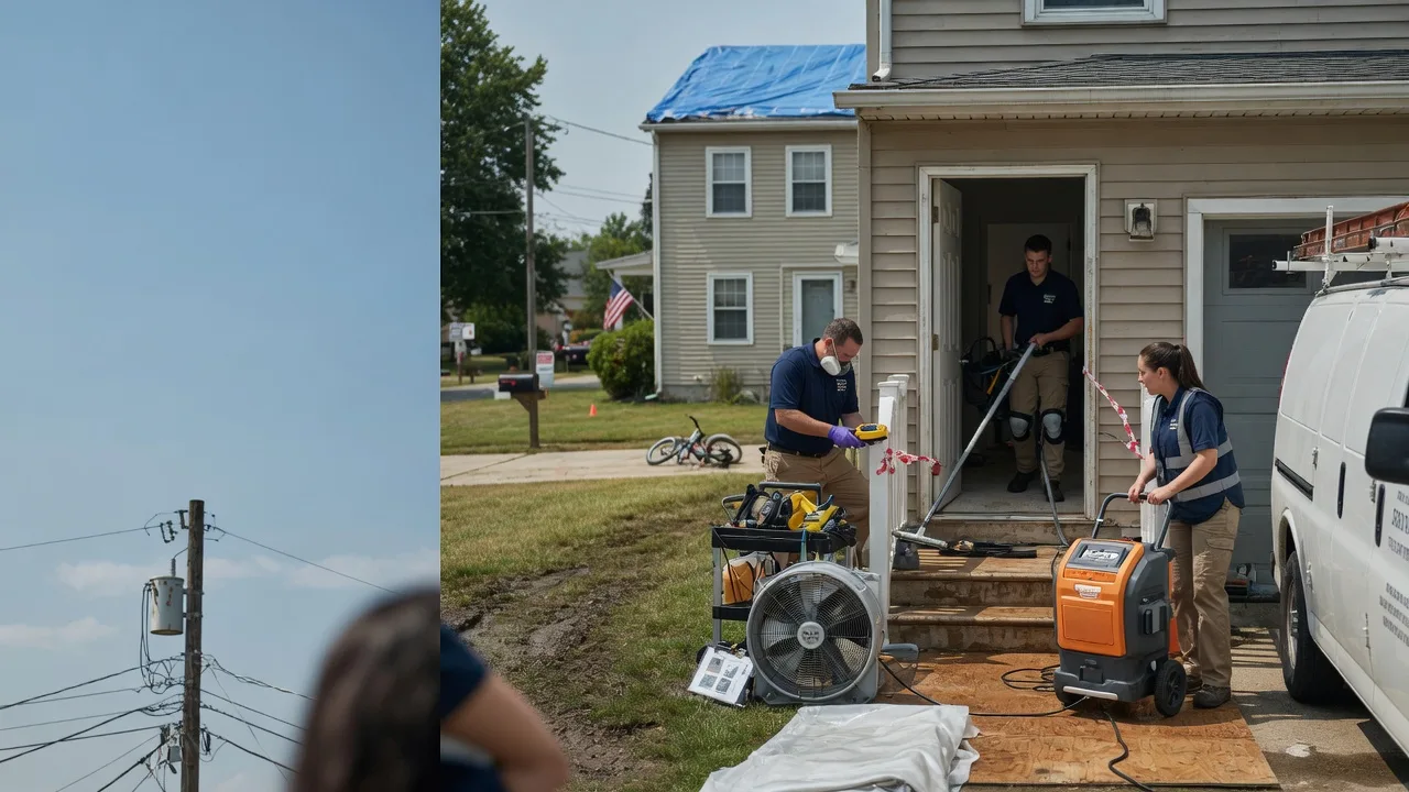 Water Damage Repair in White Heath, IL near me
